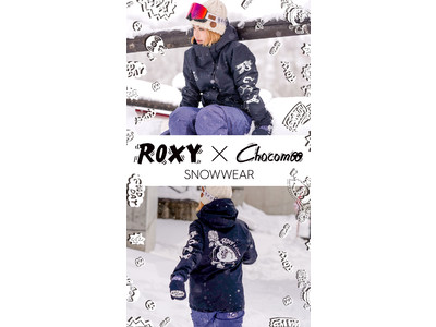 「ROXY」 と 世界で活躍するイラストレーター「Chocomoo」コラボレーションのSNOWラインが10月16日（金）より発売開始！