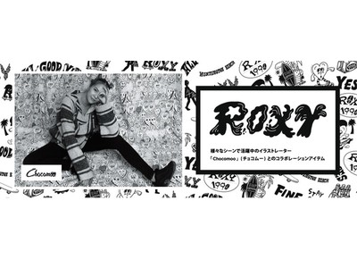 「ROXY」と 世界で活躍するイラストレーター「Chocomoo」とのコラボレーションラインが９月１日（水）より発売開始！