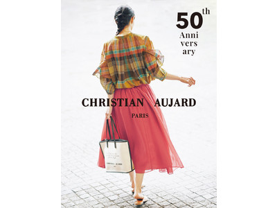 パリ発ファッションブランド 「CHRISTIAN AUJARD（クリスチャン・オジャール）」人気投票による50周年記念アイテムを発売
