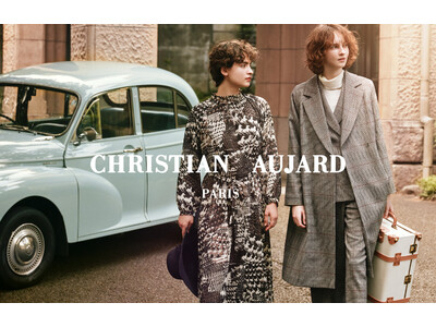パリ発ファッションブランド「CHRISTIAN AUJARD」 日本上陸50周年　復刻コレクション “旅する女性シリーズ”を発売