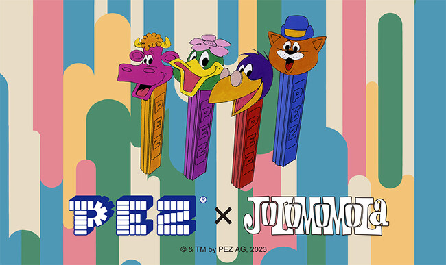 スペイン発ファッションブランド「Jocomomola（ホコモモラ）」「PEZ」とのポップでキュートなコラボレーションアイテムを発売のメイン画像