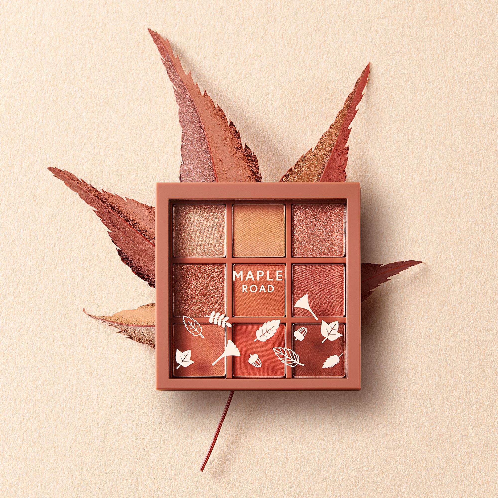 ロマンチックに染まる、優雅な夕焼け　EYE Play Color Eyes Maple Road『プレイカラー　アイシャドウ　メープルロード』2019年10月1日 オンライン限定発売