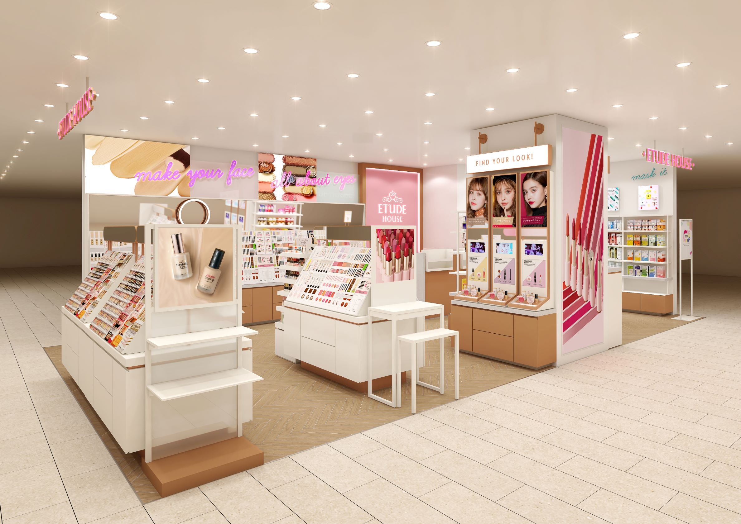 ETUDE HOUSE（エチュードハウス）11月1日(金)に『名古屋パルコ店』リニューアルオープン！