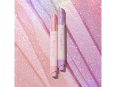 シアワセ煌めく春の唇、トキメキ誘う透け感リップ Syrup Glossy Balm 『シロップグロッシーバーム』日本限定カラー 2021年3月15日 発売予定