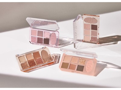 目元と頬の理想的なカラーリング！垢抜けコーディネートパレット『プレイトーンアイパレット』　2022年4月上旬オンライン限定発売予定