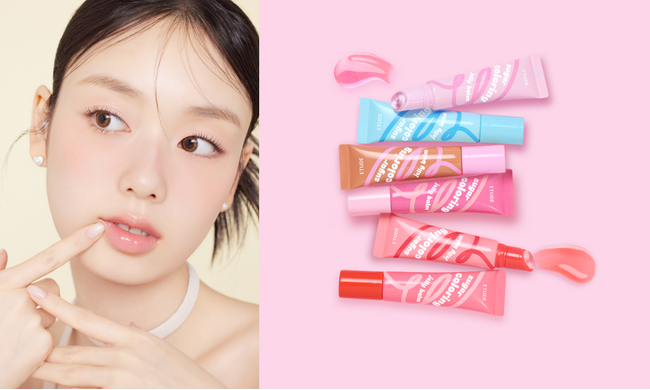 とびきりピュアに弾けるバブみ*¹ にムチュー(ハート) 透け感*² うるちゅる ＃グミリップ『カラーリングジェリーバーム』2025年8月31日(日)よりQoo10日本公式ストア先行発売