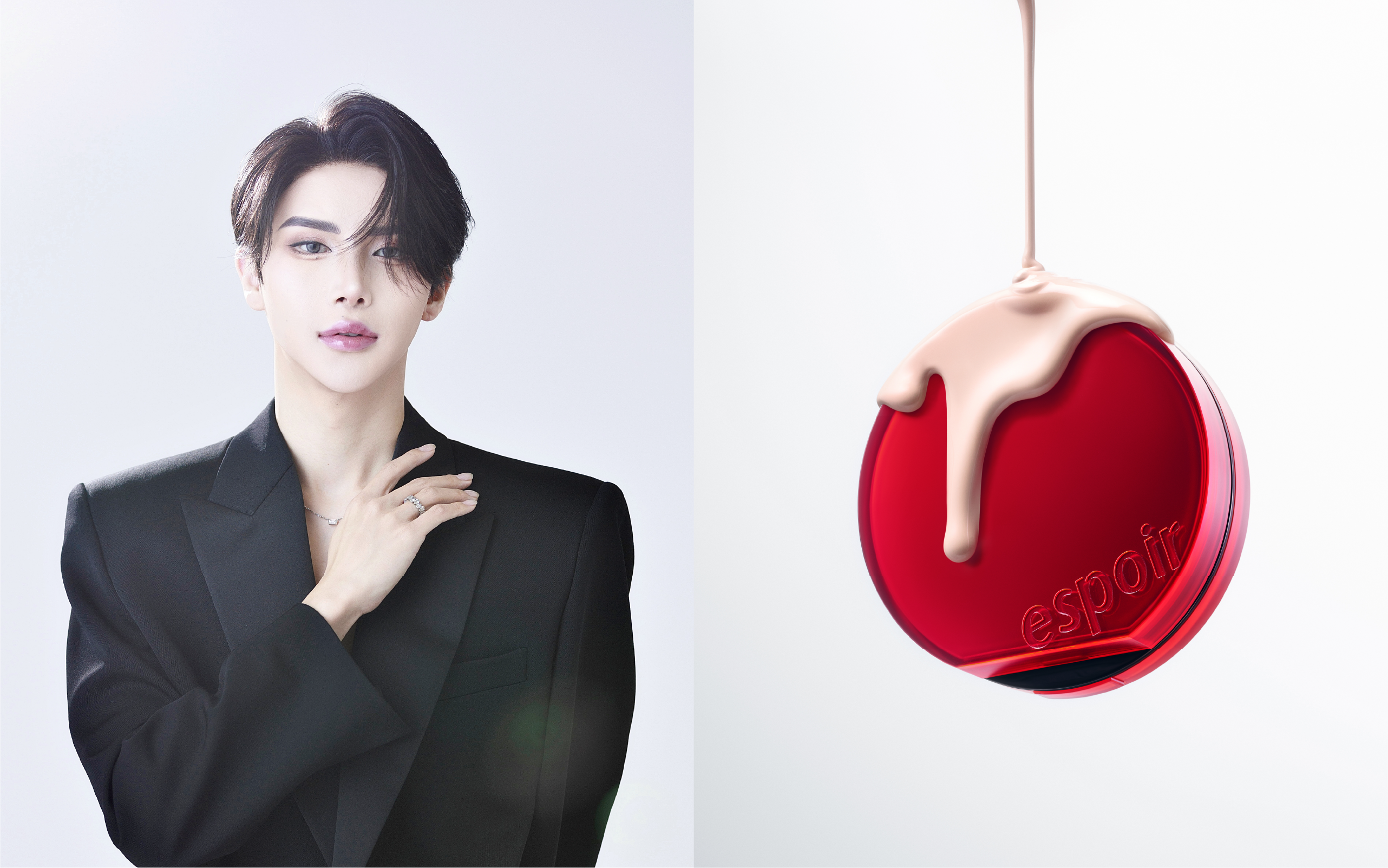 Makeup Creator GYUTAE（ギュテ）さんがプロデュースした日本限定カラー『ビーベルベットカバークッション21P ピーチアイボリー』新発売 2025年8月29日(金)より順次発売