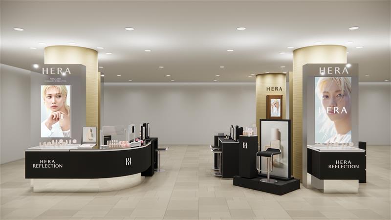 韓国・ソウル発のラグジュアリーメイクアップブランド「HERA（ヘラ）」が、銀座三越にてポップアップショップを展開。新作ベースメイクを先行発売。