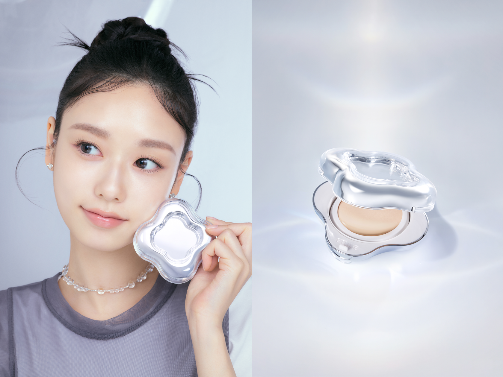 素肌を生かすあどけない透明感* でうるみフィルターON 澄み渡る ＃ぴゅあ肌『ウォータードロップフィルタークッション』2026年2月7日(土)よりオンラインにて先行発売