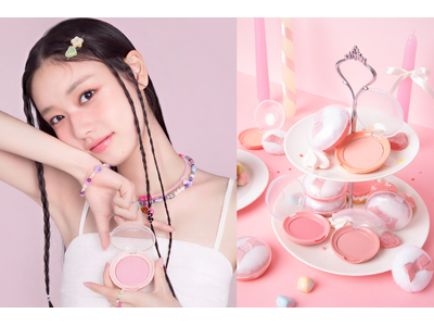 ふんわり色づく血色(ハート)乙女心をくすぐる平成懐かしチーク『ラブリー クッキー ブラッシャー』2026年4月10日(金)よりドン・キホーテ系列店舗（一部店舗除く）にて発売