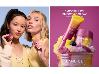 [LANEIGE]人気リップケアシリーズより、アサイー＆マンゴーをミックスした限定フレーバー「アサイーマンゴースムージー」シリーズが登場！