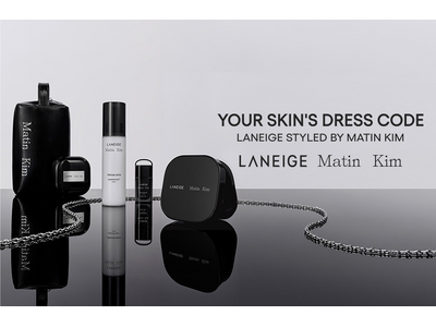 [LANEIGE] 韓国を代表するファッションブランド「Matin Kim」と初コラボレーション。限定デザインコレクション全4種が9月1日（火）より登場！