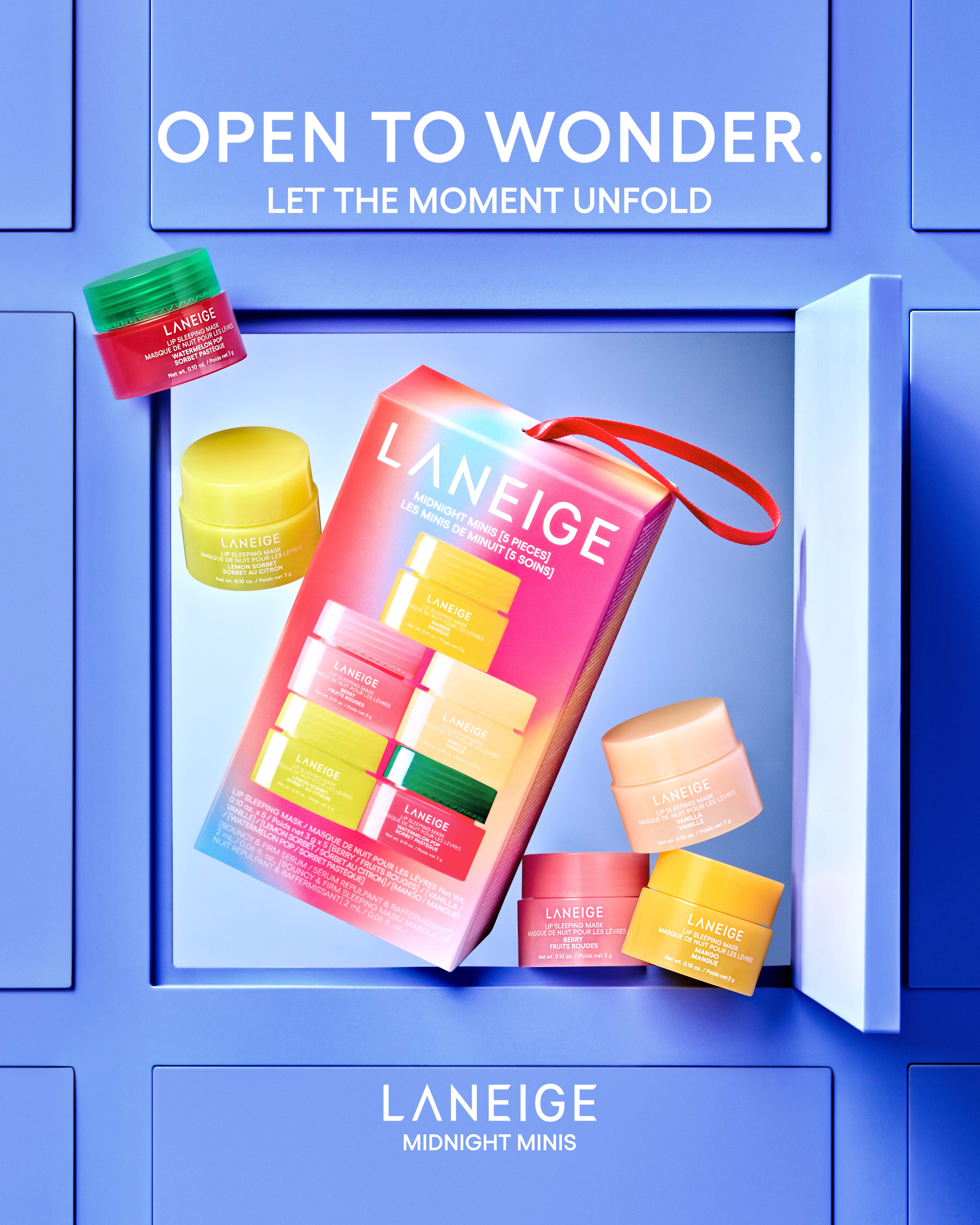 【LANEIGE】Holiday Collection2026 第2弾「LET THE MOMENT UNFOLD」人気リップケアシリーズを詰め込んだホリデー限定コレクション4種を発売
