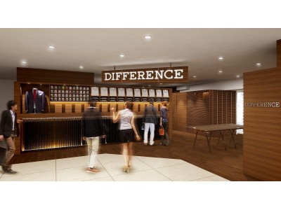 オーダースーツブランド「DIFFERENCE」新店舗オープン計画を拡大  5店舗追加オープン