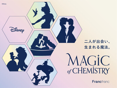 5つのディズニー・アニメーション映画をコンセプトに開発した「MAGIC of CHEMISTRY」全ライ...