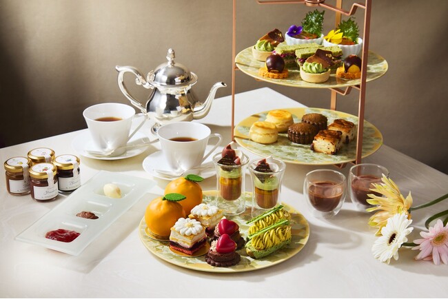 シャングリ・ラ 東京、5月1日から「ショコラガーデン アフタヌーンティー」を開催