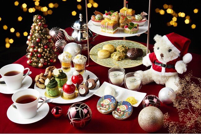 シャングリ・ラ 東京、12月1日から「クリスマスアフタヌーンティー」を開催