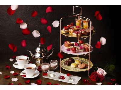 シャングリ・ラ 東京、2月1日からバレンタインアフタヌーンティーを開催