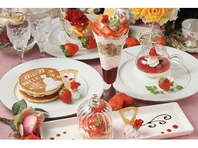 童話の世界で味わう、甘く華やかな冬の余韻。「美女と野獣の苺フェア2026」開催