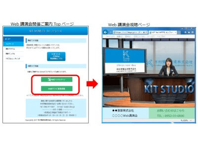 医療関係者共通IDの(株)m e d パスがWeb講演会運営・配信シェアNo.1（注1）の木村情報技術(株)とログイン認証連携を開始