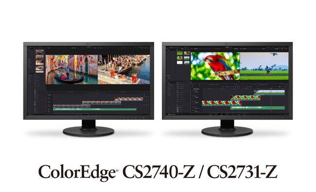 EIZOがクリエイティブワーク向けスタンダードモニター2機種に、映像制作用のカラーモードを追加して新発売