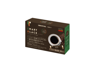 腹部の脂肪・血糖値・コレステロール対策　インスタントコーヒーの機能性表示食品として日本初のトリプルヘルスクレーム※　「スマートブラック」新発売