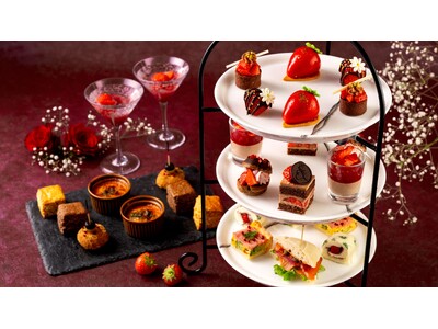 【グランドプリンスホテル新高輪】甘酸っぱいいちごと濃厚なチョコレートのマリアージュを楽しむ 「Straw...