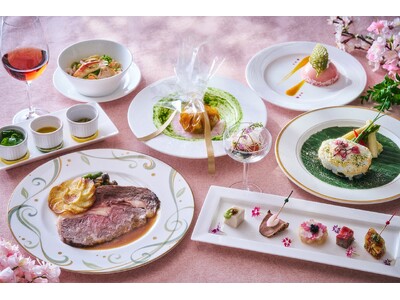 【品川プリンスホテル】安孫子明由×藤井信弘 ふたりのシェフが贈る「『春香る饗宴』～中国料理とフランス料理の二重奏～」を開催