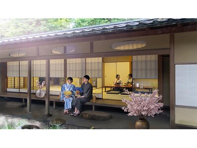 【グランドプリンスホテル高輪】桜咲く日本庭園に今春限定の和かふぇを開店「茶寮かふぇ 惠庵」で五感を癒す風雅な春のひととき