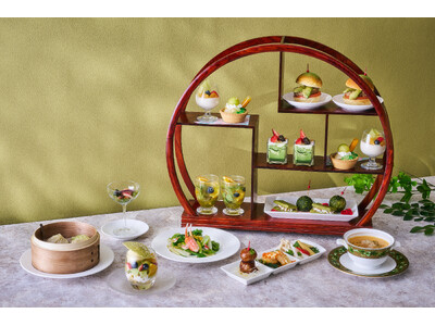 【品川プリンスホテル】新緑ときめく×中国料理「Chinese Afternoon Tea～翡翠色にときめくご褒美時間～」を販売