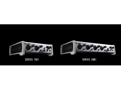 24bit/192kHz USBオーディオ/MIDIインターフェースの新製品『SERIES 102i』、『SERIES 208i』を販売開始。