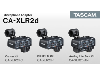 キヤノン、富士フイルム、ニコン、各社との協業によるミラーレスカメラ対応XLRマイクアダプター『CA-XLR2d』を発売 プロ品質での動画音声収録を実現