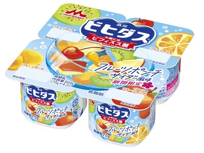 「ビヒダスヨーグルト フルーツポンチ サイダー風味 4ポット」4月9日（火）より全国にて期間限定発売