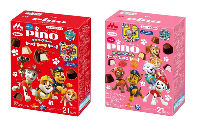 「ピノ チョコアソート(パウパトパッケージ)」、「ピノ シーズンアソート(パウパトパッケージ)」9月21日(月)より全国にて数量限定発売