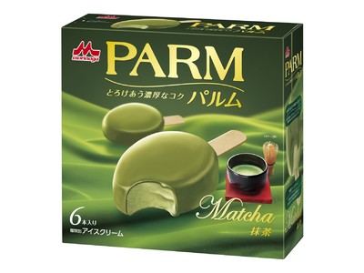 とろけあう濃厚なコクが楽しめるアイスブランド「PARM（パルム）」より抹茶の旨み広がる新商品「PARM(パルム)　抹茶（6本入り）」　3月19日（月）より、全国にて新発売