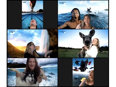 ＜GoProからオンライン会議用の背景画像をお届け＞ 水中から宇宙まで15種類のバックグラウンドイメージであなたの会議をレベルアップ