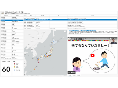 地理情報システム（GIS）を活用したSDGs教育の新たなステージ「SDGs QUEST みらい甲子園 GISプラットフォーム」公開のお知らせ