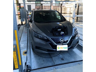 電気自動車充電サービス「EVrest」を機械式駐車装置に初導入！～新築賃貸マンション「ラティエラ横濱鶴見」でサービス開始～