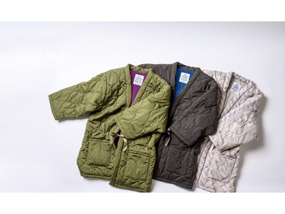 おうちでもアウトドアでもつかえる新しい「はんてん」スタイル。コンフリーパッカブルはんてん9 月下旬発売