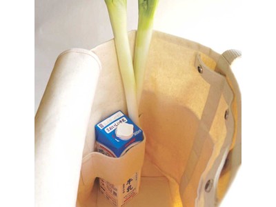 これはココ！定位置があるから気持ちよく収まる！お買い物専用仕切りトート「コンパートメントバッグ　マルシェ」発売！