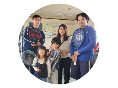 あたたかい春の休日に楽しく親子の思い出作り！地域の恒例イベント なかよし親子テニス春休み無料体験会は今年...