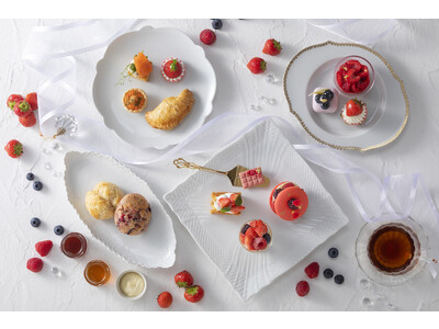 【スイスホテル南海大阪】2023年の幕開けは甘酸っぱくてかわいいアフタヌーンティーで！「ベリーベリーアフタヌーンティー」を開催