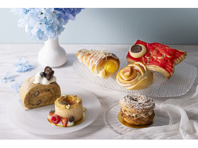 【スイスホテル南海大阪】こどもの日をお祝いした“鯉のぼりデニッシュ”も！5月1日（水）より季節のケーキ＆ブレッドに新メニューが登場