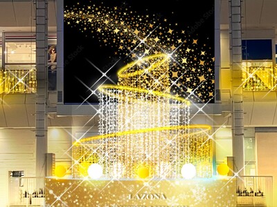 ラゾーナ川崎プラザ　イルミネーション　LAZONA WINTER MIRAGE