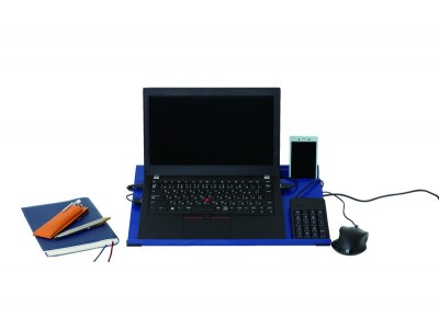 ノートパソコン・タブレットを置いて楽に操作ができるスタンド「DCMブランド　モバイルスタンド」新発売