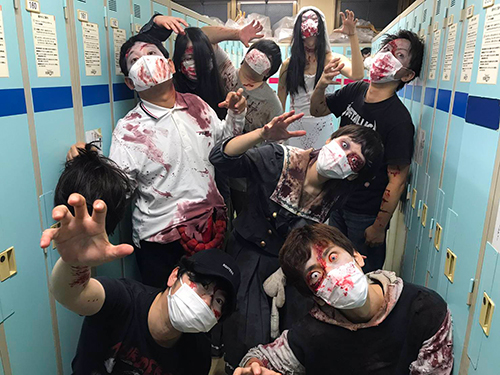 ハロウィンは閉館ホテルで「ホラーかくれんぼ」ゾンビになる or ゾンビから逃げる どちらも可能