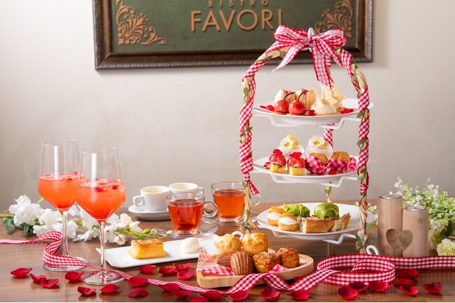 「BISTRO FAVORI 代官山」の至福のアフタヌーンティー フレンチエレガンスとカワイイの融合