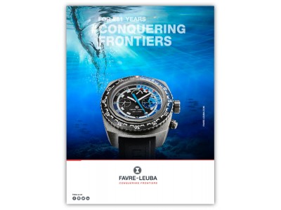 スイス高級時計ブランド「ファーブル・ルーバ」、2018年新作は深海探検