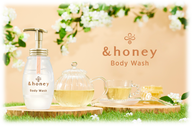 「&honey Body Wash」泡タイプから毛穴ケアに特化したホワイトティーの香りが新登場！『&honey メロウエアリー 泡ボディウォッシュ』2025年2月19日(水)より新発売
