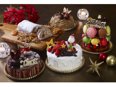 【川崎日航ホテル】素材にこだわりぬいた季節限定商品「5種類のクリスマスケーキ」を販売